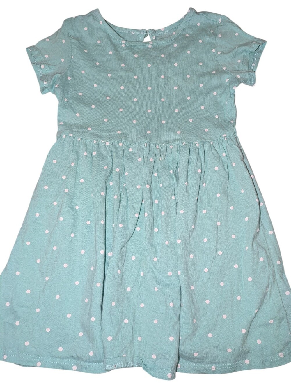 George Mint Green Polka Dot Casual Dress
